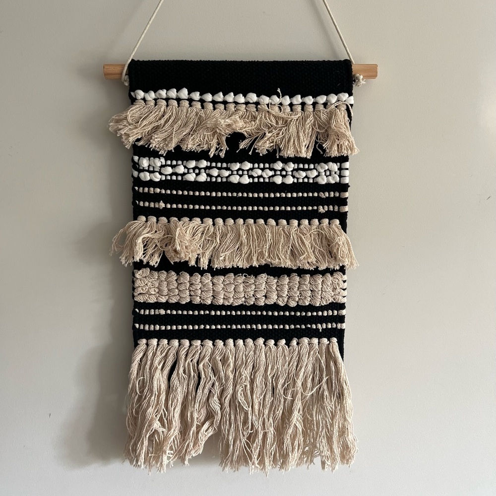 Boho wall hanging